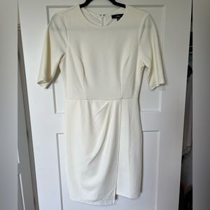Gorgeous cream quarter sleeve dress